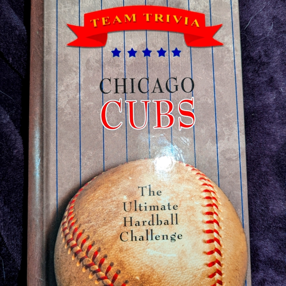(BOOK) TEAM TRIVIA THE CHICAGO CUBS!